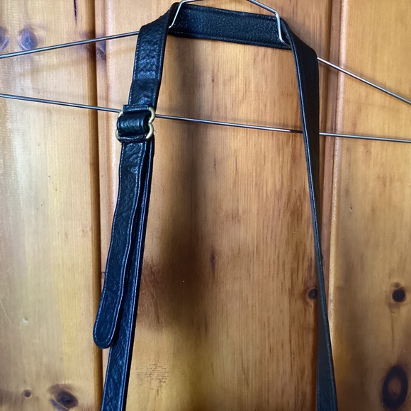 Pebbled leather Large black  Coach bag in excellent shape - Picture 5 of 8